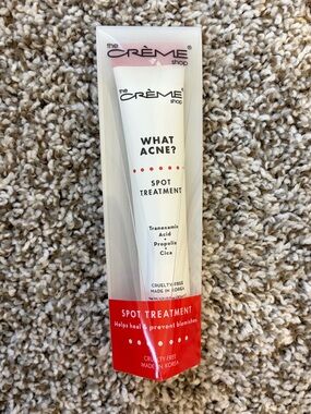 New With Tags The Crème Shop What Acne Spot Treatment